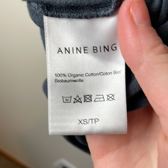 Anine Bing Lili Tee Biker - Picture 9 of 9